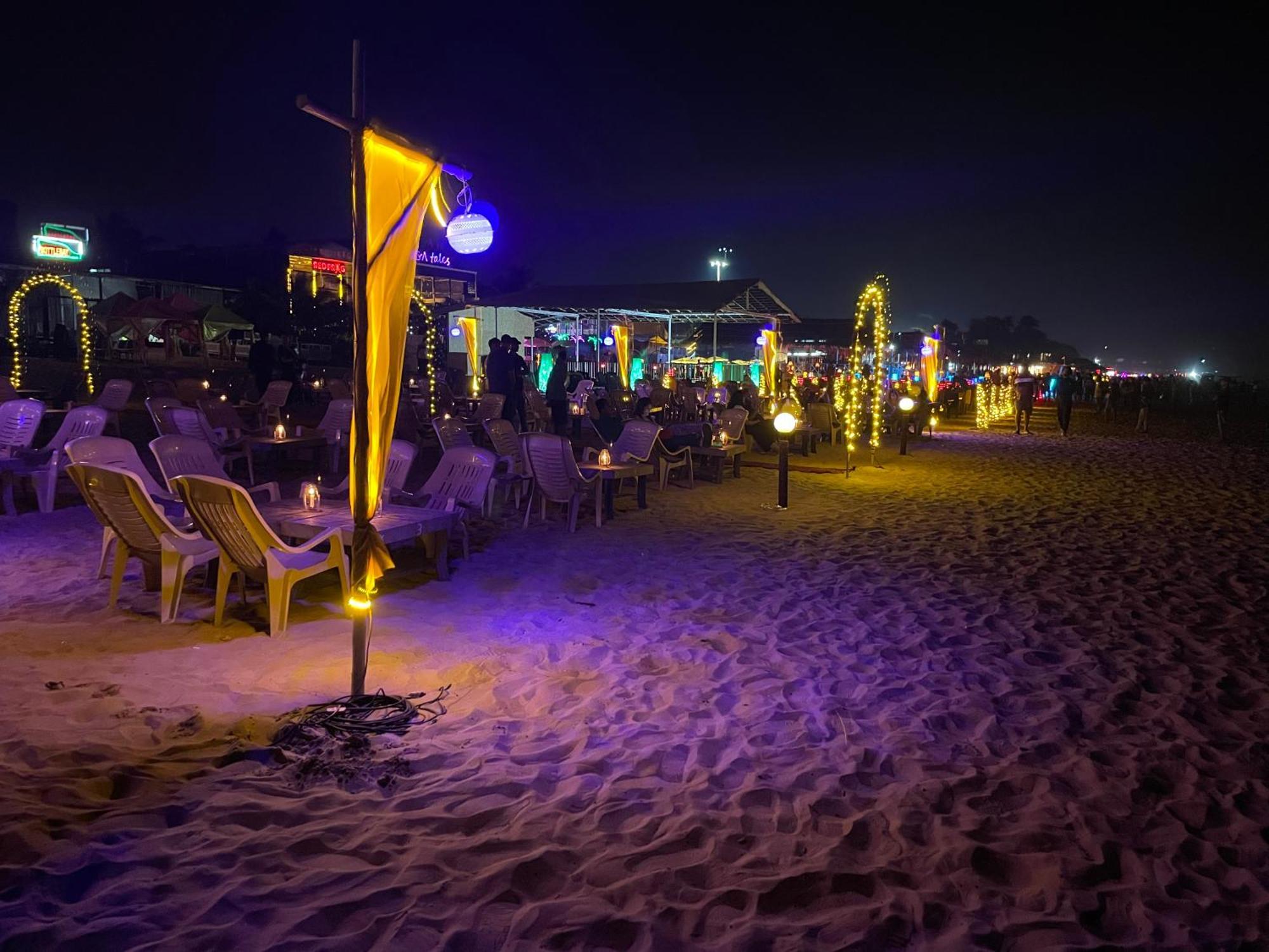 Baga Beach Ocean Calangute Esterno foto